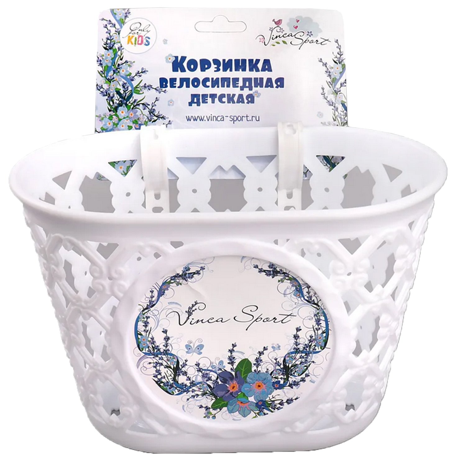 Велокорзина Vinca Sport "Lavender", детская, на руль, 215x145x150 мм, P11 lavender, Белый
Велокорзина Vinca Sport "Lavender", детская, на руль, 215x145x150 мм, P11 lavender, Белый