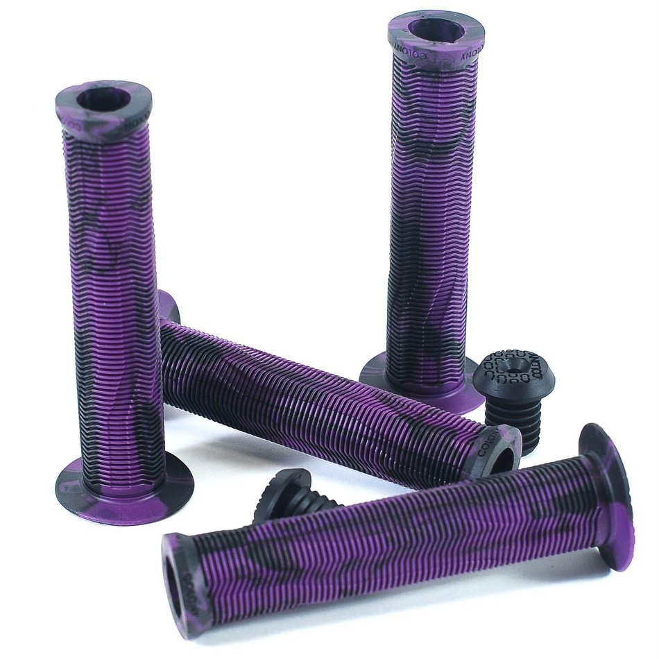 Ручки на велосипедный руль BMX COLONY Much Room Grips, 30х140мм, цвет фиолетово-черный, 03-002214, Чёрный
Ручки на велосипедный руль BMX COLONY Much Room Grips, 30х140мм, цвет фиолетово-черный, 03-002214, Чёрный