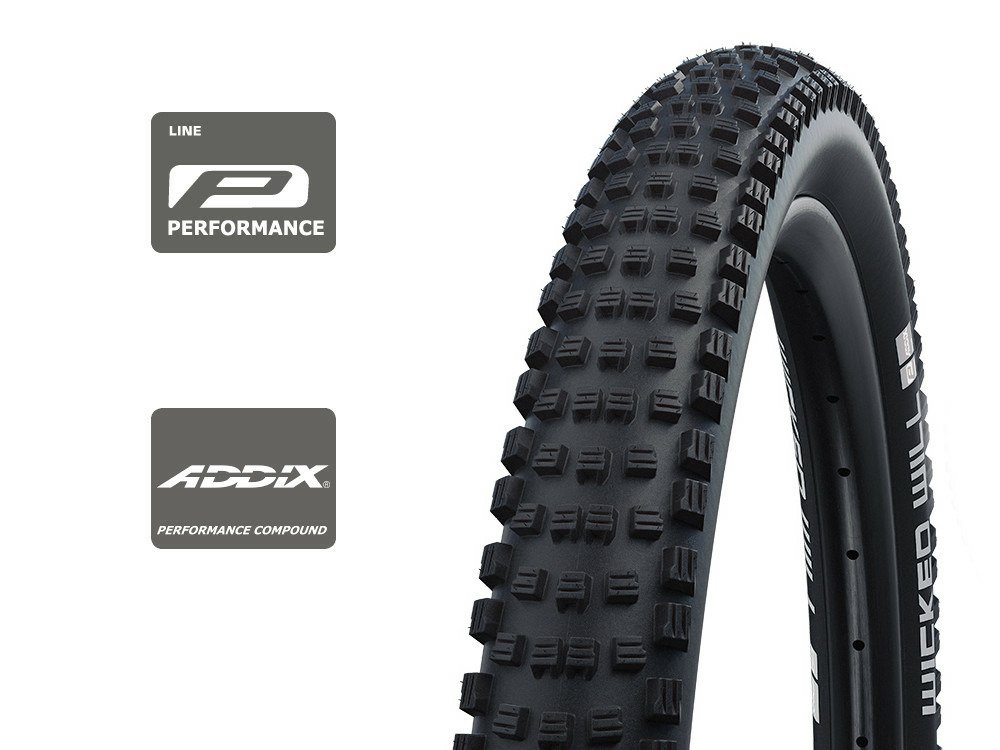 Велопокрышка Schwalbe Wicked Will Performance Line, 29 x 2.60, 67 EPI, 810 грамм, фолдинговая, черная, 11654290, Черный
Велопокрышка Schwalbe Wicked Will Performance Line, 29 x 2.60, 67 EPI, 810 грамм, фолдинговая, черная, 11654290, Черный