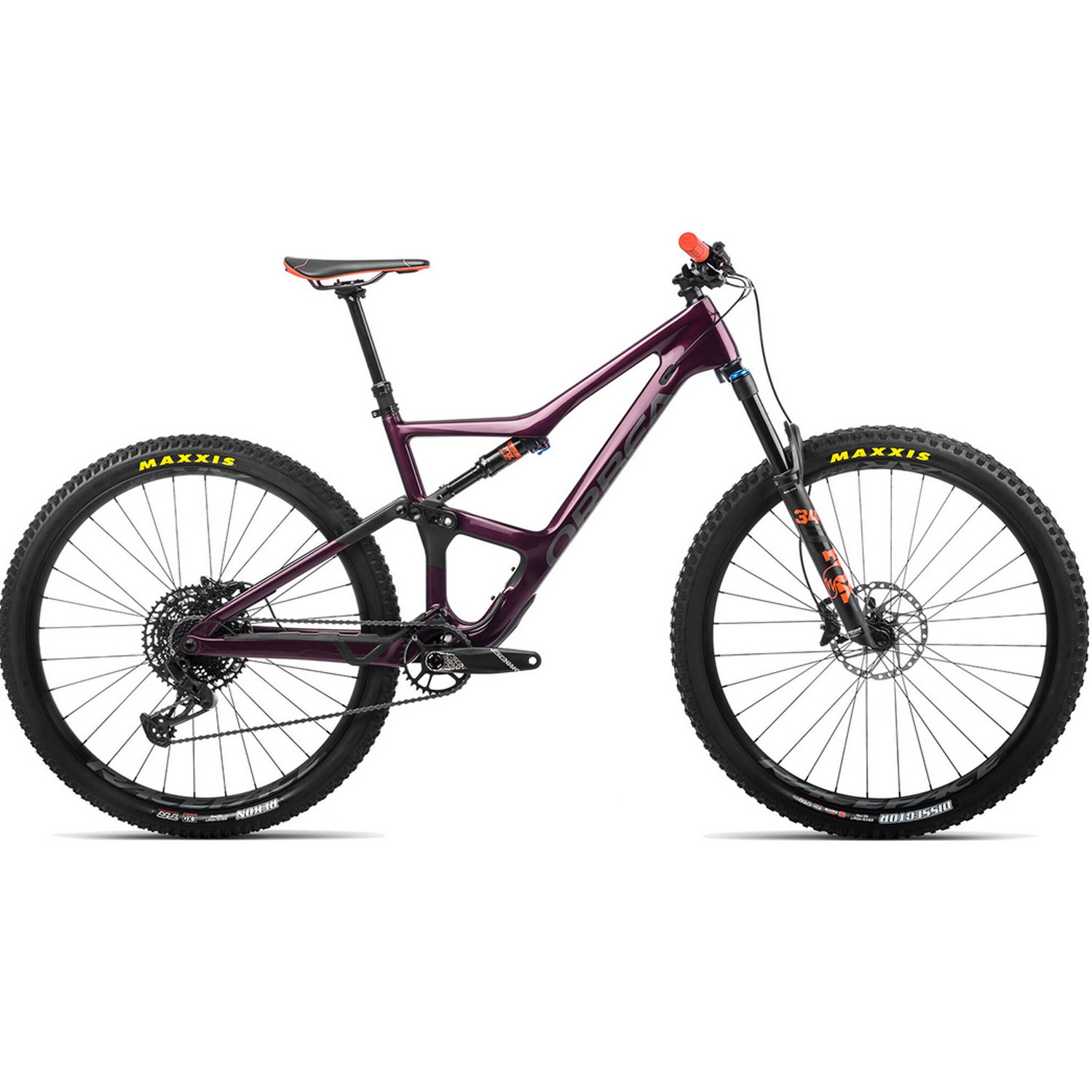 Горный велосипед MTB (двухподвесный) Orbea OCCAM M30-Eagle, 29", 2023, N259 (Размер: L (170-180 см), Цвет: Фиолетовый)
Горный велосипед MTB (двухподвесный) Orbea OCCAM M30-Eagle, 29", 2023, N259 (Размер: L (170-180 см), Цвет: Фиолетовый)
