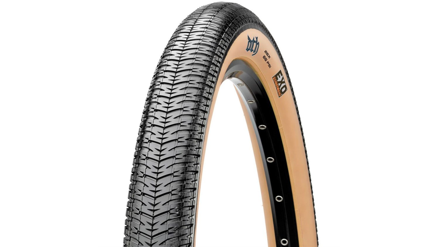Велопокрышка Maxxis, DTH 26x2.30, TPI 60, кевлар, EXO/Tanwall, ETB00334400, Черный
Велопокрышка Maxxis, DTH 26x2.30, TPI 60, кевлар, EXO/Tanwall, ETB00334400, Черный