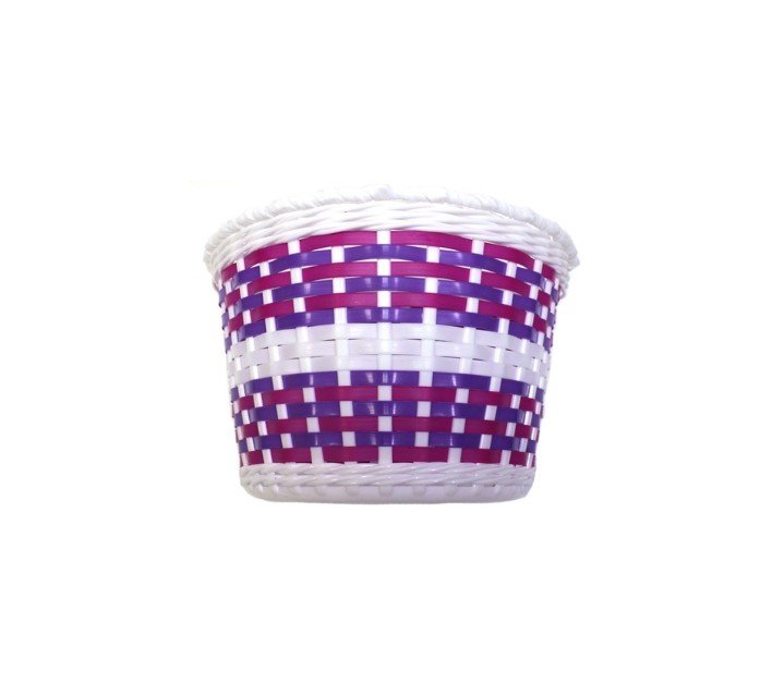 Корзина TRIX для детского велосипеда 12"-16", крепление на руль, 235х165х155мм, пластиковая, плетёная, BS-TX-01x2-12-WHB, Белый
Корзина TRIX для детского велосипеда 12"-16", крепление на руль, 235х165х155мм, пластиковая, плетёная, BS-TX-01x2-12-WHB, Белый
