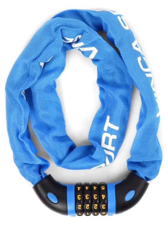 Замок велосипедный Vinca Sport кодовый- цепь 6*1000мм, голубая оплетка, инд.уп., VS 769 blue
Замок велосипедный Vinca Sport кодовый- цепь 6*1000мм, голубая оплетка, инд.уп., VS 769 blue