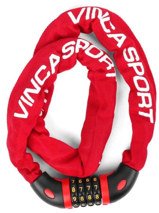 Замок велосипедный Vinca Sport кодовый- цепь 6*1000мм, красная оплетка, инд.уп.,VS 769 red
Замок велосипедный Vinca Sport кодовый- цепь 6*1000мм, красная оплетка, инд.уп.,VS 769 red
