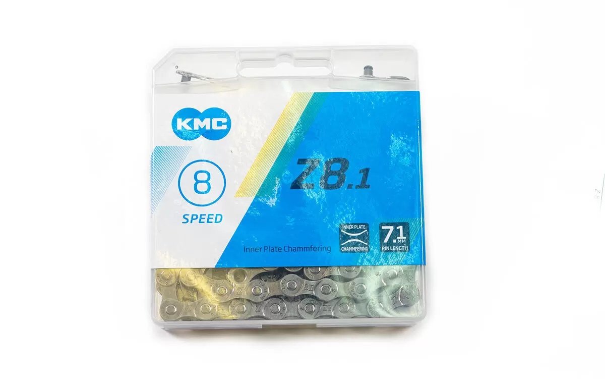 Цепь KMC Z-8.1 для 8 скоростей, 1/2"х3/32", 116 звеньев, пин 7.1мм, с замком, серая, CH-KMC-Z8.1-G
Цепь KMC Z-8.1 для 8 скоростей, 1/2"х3/32", 116 звеньев, пин 7.1мм, с замком, серая, CH-KMC-Z8.1-G