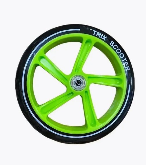 Колесо TRIX - 180 мм, для самокатов, с подшипниками ABEC 7, зеленое, 180 мм(green)
Колесо TRIX - 180 мм, для самокатов, с подшипниками ABEC 7, зеленое, 180 мм(green)