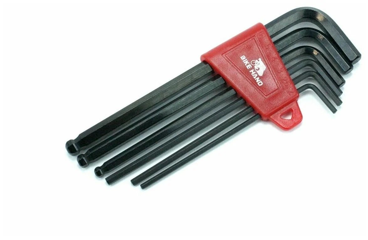 Шестигранники BIKE HAND, 2/2,5/3/4/5/6 мм, разноцветные, пластковый держатель, YC-613-6C
Шестигранники BIKE HAND, 2/2,5/3/4/5/6 мм, разноцветные, пластковый держатель, YC-613-6C