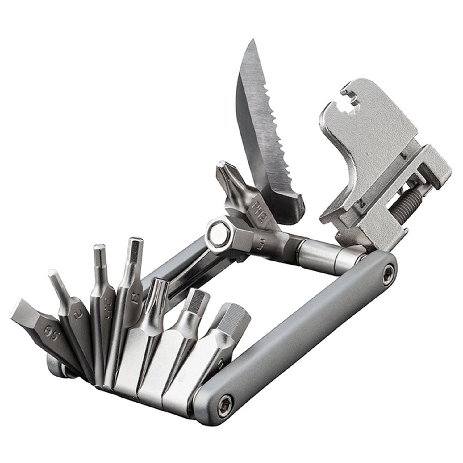 Набор инструментов "ножик" Titan Racing Tinker Multi Tool, 16in1, Silver, 1825002000016
Набор инструментов "ножик" Titan Racing Tinker Multi Tool, 16in1, Silver, 1825002000016