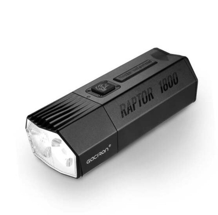 Фара GACIRON RAPTOR-1800 CREE 1800LM шесть режимов, влагоустойчивый IPX6, USB-С 6700mAh инд. уп., 07-300092
Фара GACIRON RAPTOR-1800 CREE 1800LM шесть режимов, влагоустойчивый IPX6, USB-С 6700mAh инд. уп., 07-300092