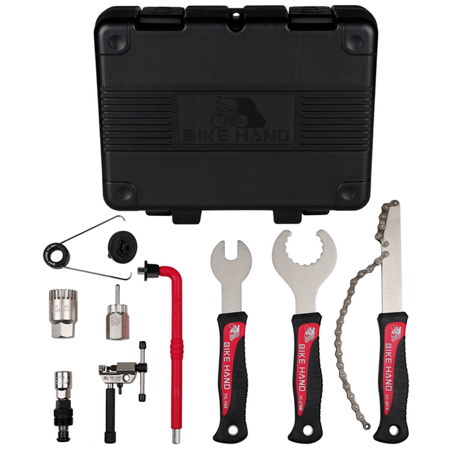 Набор инструментов Bikehand YC-725 "ALL IN ONE", в чемодане 9 позиций, 6-230085
Набор инструментов Bikehand YC-725 "ALL IN ONE", в чемодане 9 позиций, 6-230085