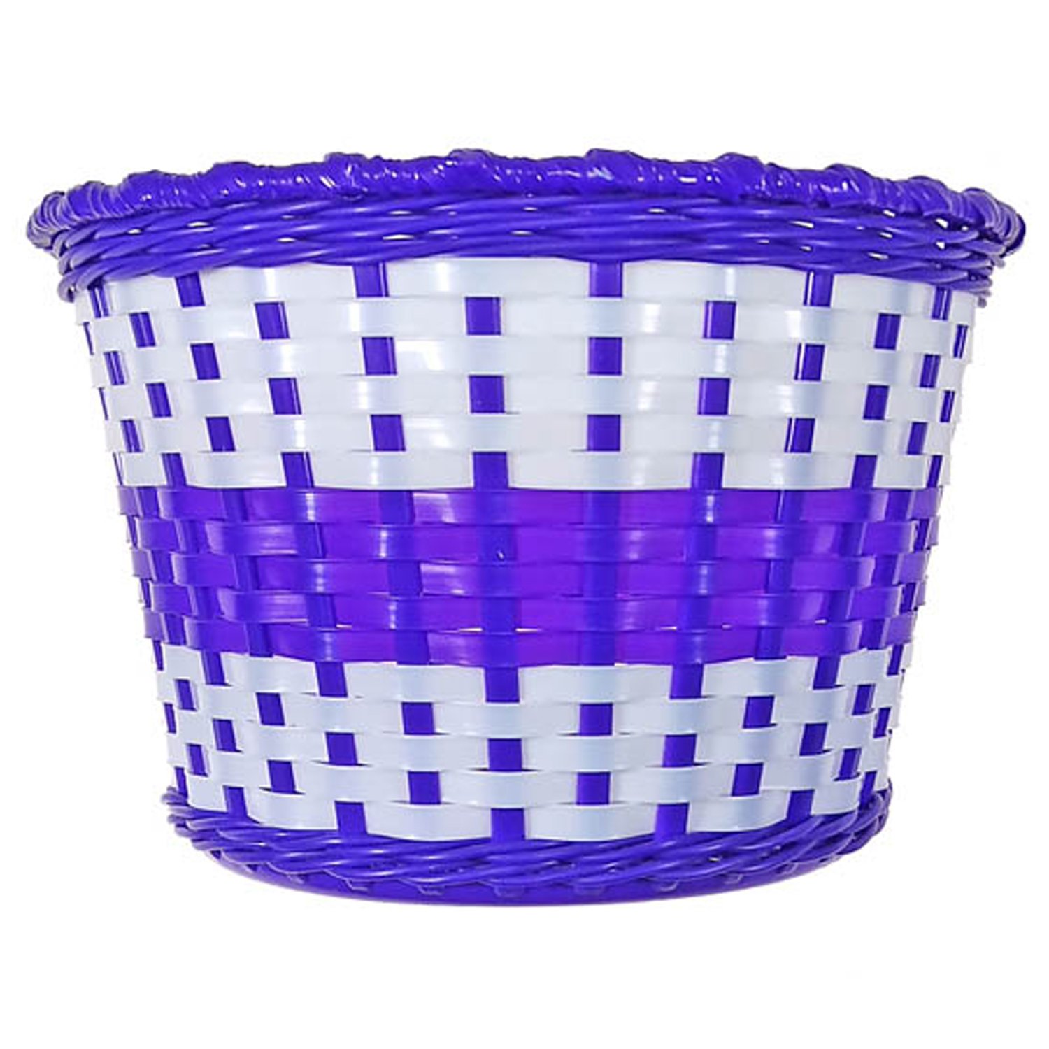 Корзина детская TRIX, 12"-16", на руль, 235х165х155мм, пластиковая, плетёная, бело-фиолетовая, BS-TX-02x3-12-WHPR, Фиолетовый
Корзина детская TRIX, 12"-16", на руль, 235х165х155мм, пластиковая, плетёная, бело-фиолетовая, BS-TX-02x3-12-WHPR, Фиолетовый