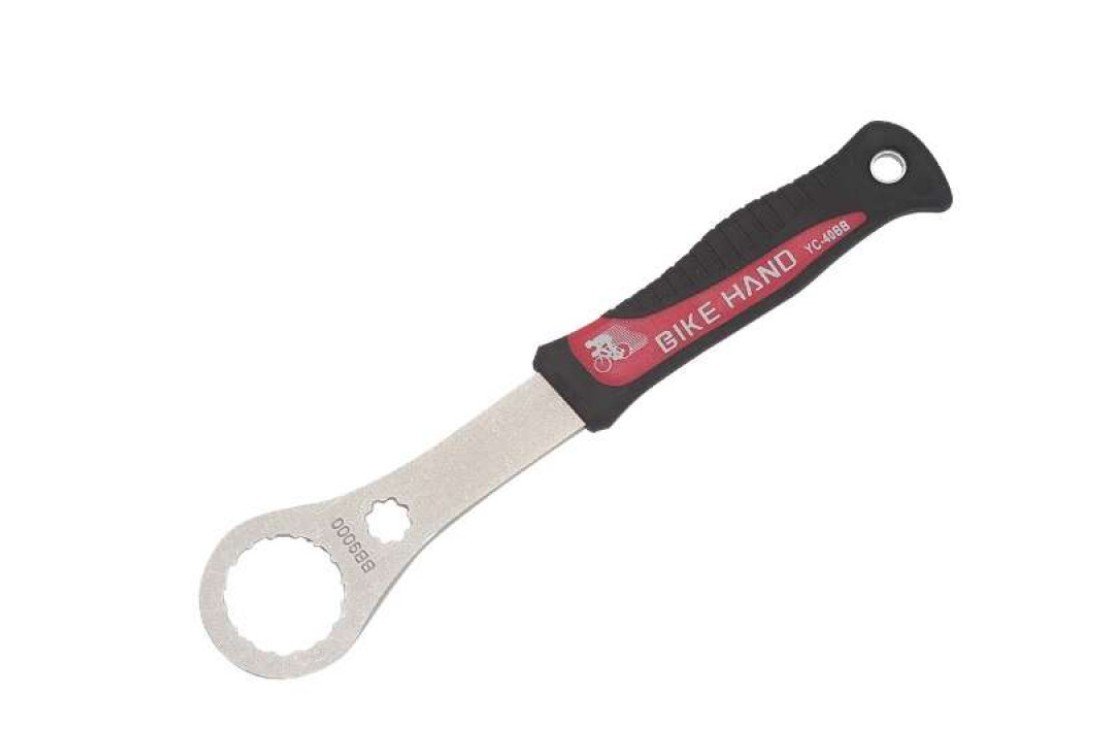 Съемник каретки BIKEHAND YC-40BB для снятия/установки каретки Shimano BB9000, BB9100 MTBB93 (XTR), сталь, 6-230068
Съемник каретки BIKEHAND YC-40BB для снятия/установки каретки Shimano BB9000, BB9100 MTBB93 (XTR), сталь, 6-230068