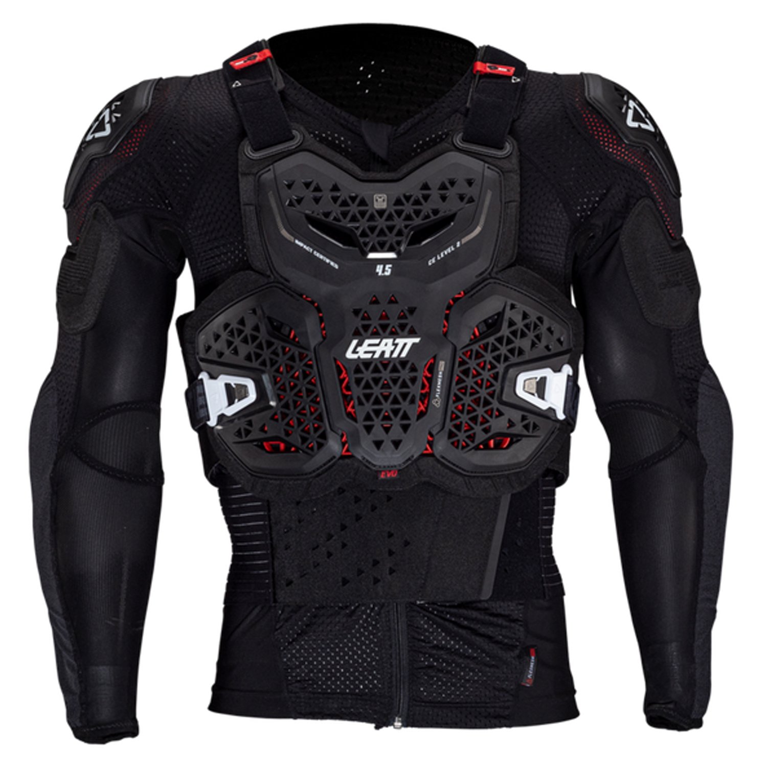 Защита панцирь Leatt Body Protector 4.5 Evo, черный, 2025, 5025202302 (Размер: S, Цвет: Черный)
Защита панцирь Leatt Body Protector 4.5 Evo, черный, 2025, 5025202302 (Размер: S, Цвет: Черный)
