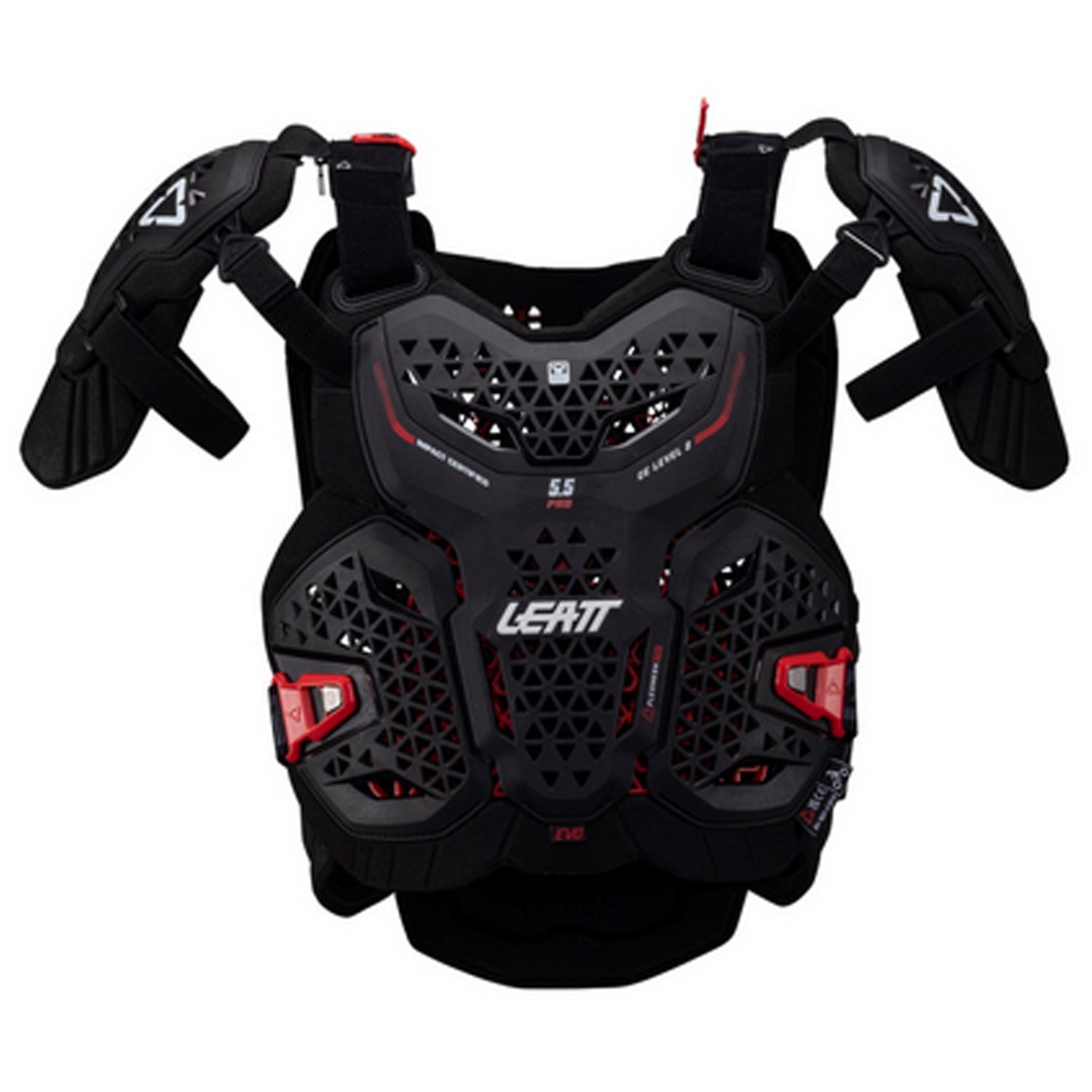 Защита панцирь Leatt Chest Protector 5.5 Pro Evo, черный, 2025, 5025202340 (Размер: S/M, Цвет: Черный)
Защита панцирь Leatt Chest Protector 5.5 Pro Evo, черный, 2025, 5025202340 (Размер: S/M, Цвет: Черный)