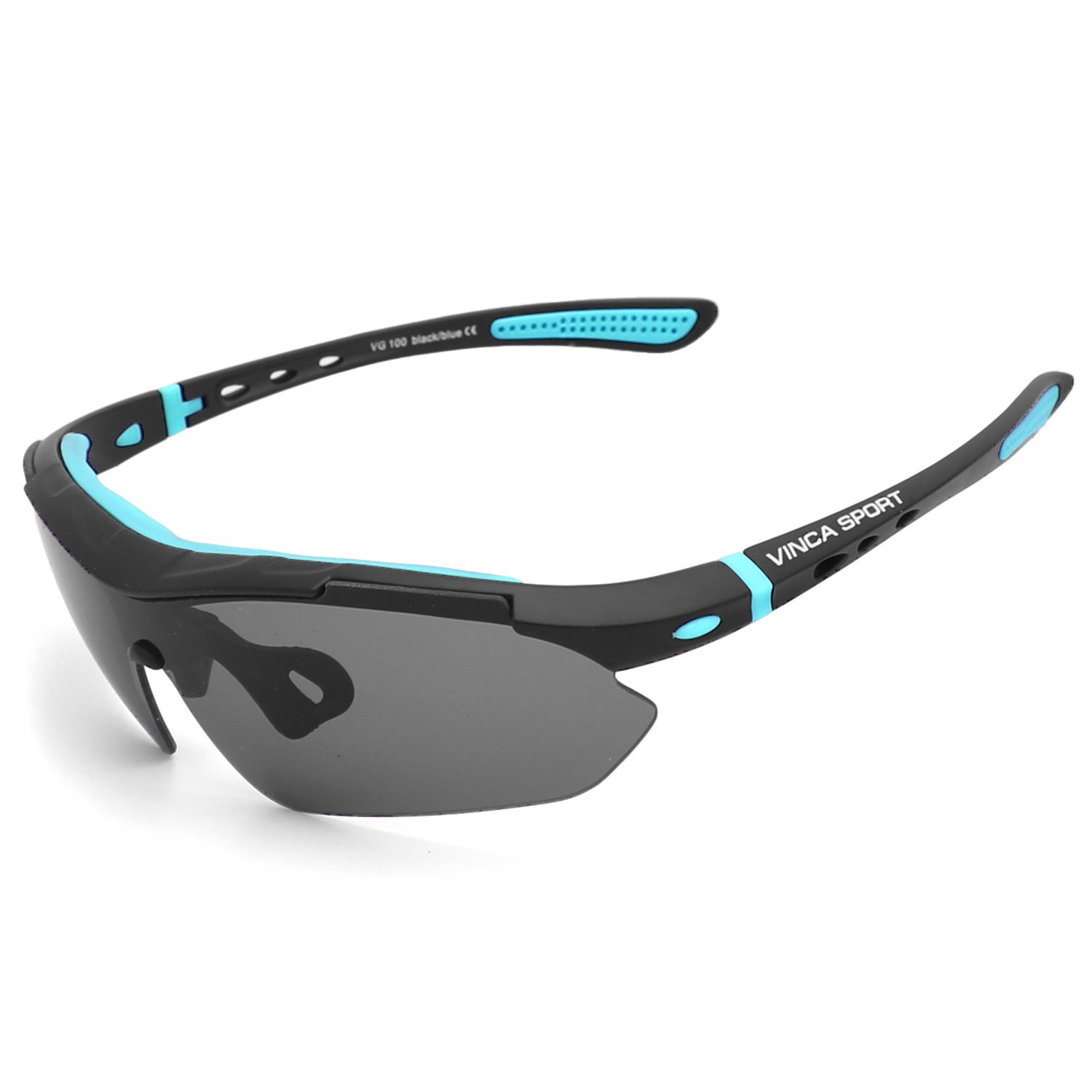 Очки велосипедные Vinca Sport, матово-черная с голубым оправа с серыми линзами, VG 100 black/blue
Очки велосипедные Vinca Sport, матово-черная с голубым оправа с серыми линзами, VG 100 black/blue