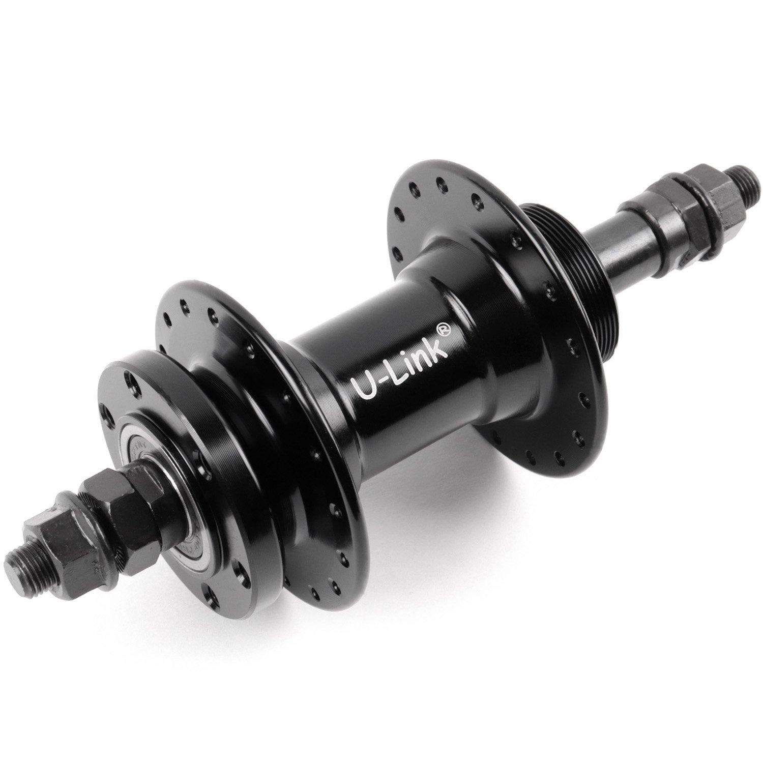 Втулка велосипедная U-Link, передняя, 36H, на эксцентрике, чёрный, GB 13F QS black36H
Втулка велосипедная U-Link, передняя, 36H, на эксцентрике, чёрный, GB 13F QS black36H