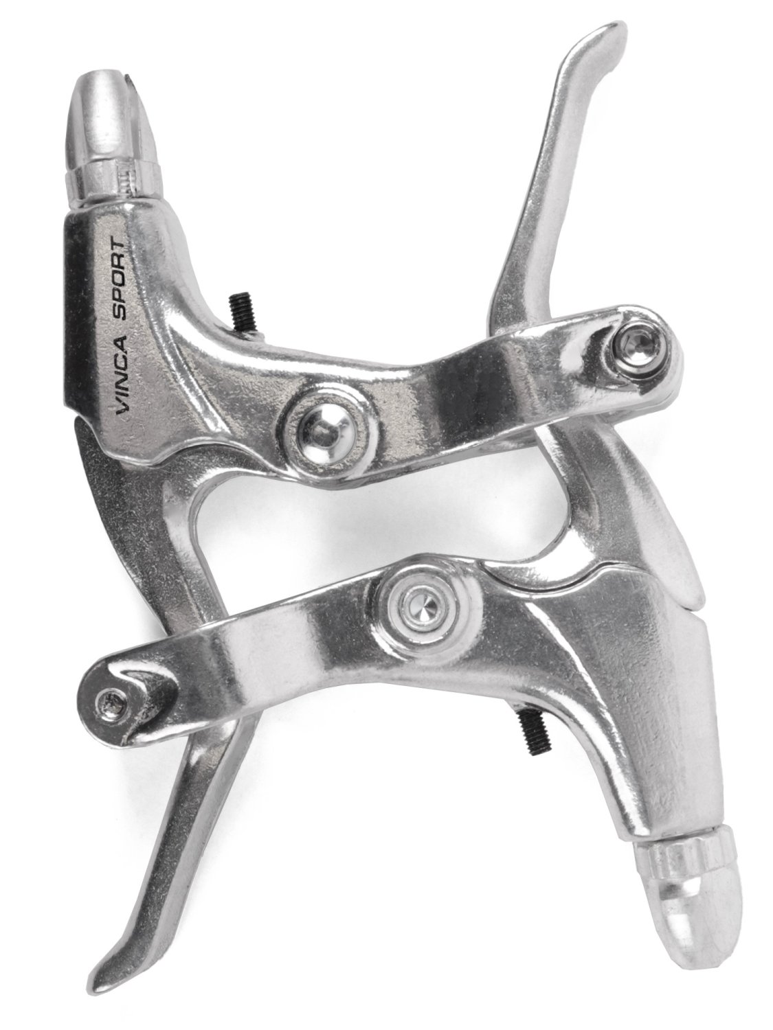Тормозные ручки Vinca Sport (пара), алюминий, серебро, рычаги-серебро, VB 51 silver
Тормозные ручки Vinca Sport (пара), алюминий, серебро, рычаги-серебро, VB 51 silver