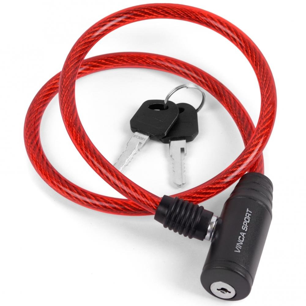 Велозамок Vinca Sport 8*650мм, красный тросик, полиэтилен, инд.уп. VS 101.101 red polybag
Велозамок Vinca Sport 8*650мм, красный тросик, полиэтилен, инд.уп. VS 101.101 red polybag