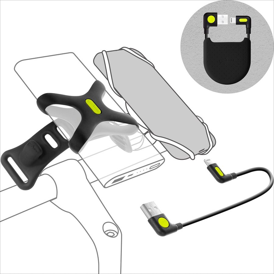 Держатель BONE для POWER BANK Bike Phone Charger Accessory Kit силиконовый, крепление на руль, раму, черный, 07-210410
Держатель BONE для POWER BANK Bike Phone Charger Accessory Kit силиконовый, крепление на руль, раму, черный, 07-210410