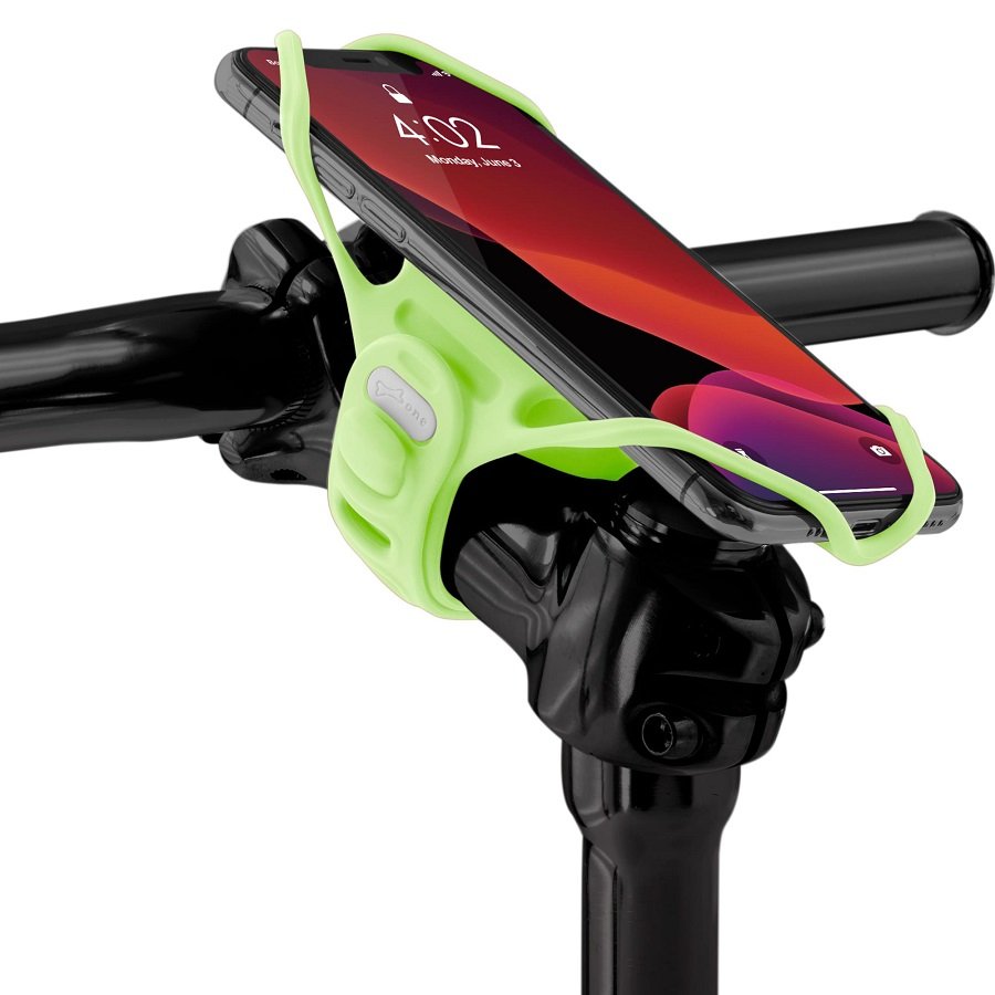 Держатель для смартфона BONE BIKE TIE PRO 4, силиконовый, на вынос универсальный, люминесцентный, зеленый, 07-200514
Держатель для смартфона BONE BIKE TIE PRO 4, силиконовый, на вынос универсальный, люминесцентный, зеленый, 07-200514