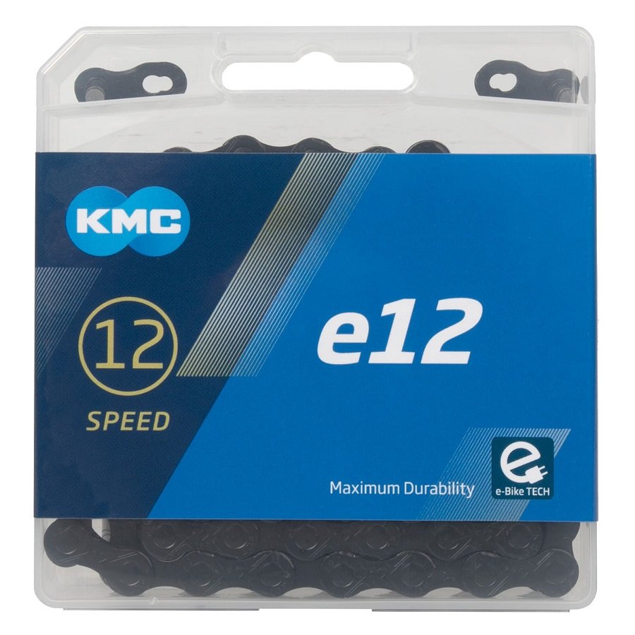 Цепь велосипедная KMC e12 BlackTech 11/128" 12ск. 130 звеньев, с замком, д/SHIMANO/SRAM, 5-306101
Цепь велосипедная KMC e12 BlackTech 11/128" 12ск. 130 звеньев, с замком, д/SHIMANO/SRAM, 5-306101
