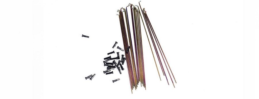 Спицы велосипедные COLONY Spokes Pack радужные, комплект 20 шт. 03-002285 (Размер: 2.0*184mm. Цвет: радужный )
Спицы велосипедные COLONY Spokes Pack радужные, комплект 20 шт. 03-002285 (Размер: 2.0*184mm. Цвет: радужный )