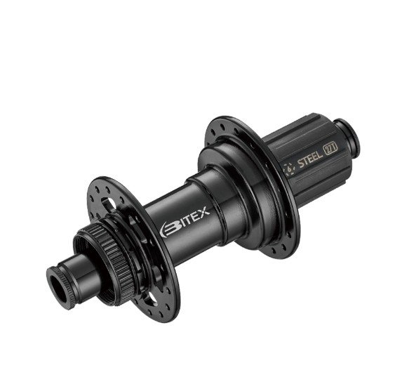 Втулка задняя Bitex для MTB со стальным барабаном Shimano HG, под эксцентриковый зажим M10, BX218R32H-M10-141ST_STHG
Втулка задняя Bitex для MTB со стальным барабаном Shimano HG, под эксцентриковый зажим M10, BX218R32H-M10-141ST_STHG