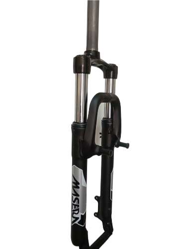 Вилка велосипедная ZOOM, MTB, 26", пружинная, шток 1-1/8", сталь, ход 80 мм, MASERA 389, Черный
Вилка велосипедная ZOOM, MTB, 26", пружинная, шток 1-1/8", сталь, ход 80 мм, MASERA 389, Черный