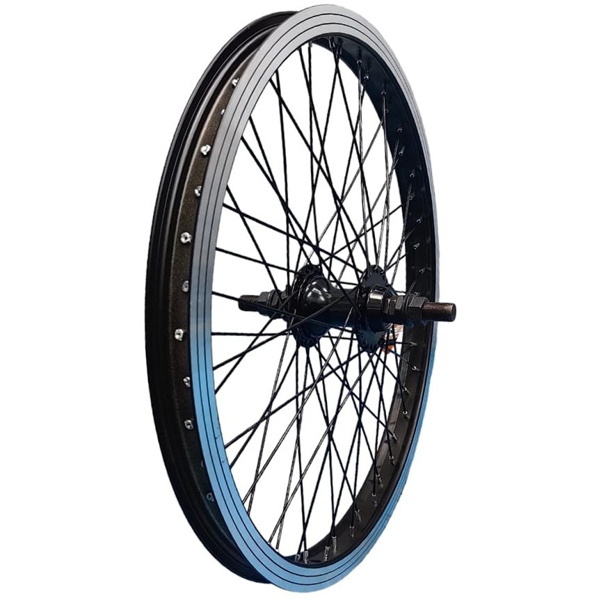 Колесо заднее TRIX 20" BMX, промышленный подшипник, алюминий, черный, М-20-black-8989
Колесо заднее TRIX 20" BMX, промышленный подшипник, алюминий, черный, М-20-black-8989