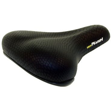 Седло велосипедное VELO PLUSH LADIES комфорт 250х190мм женское эластомер черное 5-250213 Седло велосипедное VELO PLUSH LADIES комфорт 250х190мм женское эластомер черное 5-250213Седла для велосипедов<br>Велоседло женское комфортное VELO PLUSH LADIES <br><br>с ударопоглощающим эластомером<br> с защитой боковых и задней поверхностей<br>250х119мм <br>Вес: 375 грамм<br>черное, блистер<br>Артикул 5-250213<br>