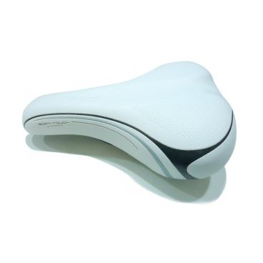 Седло велосипедное AUTHOR комфорт SOFT TOUCH 255х190мм гелевое белое 8-31048010 Седло велосипедное AUTHOR комфорт SOFT TOUCH 255х190мм гелевое белое 8-31048010Седла для велосипедов<br>Гелевое велоседло SOFT TOUCH AUTHOR <br>Комфортное седло с гелевым наполнителем<br>Велоседло отлично подходит для спорта и туризма <br>анатомический дизайн, снижает нагрузку на чувствительные места <br>415г <br>255х190мм<br>белое, блистер<br>Артикул 8-31048010<br>