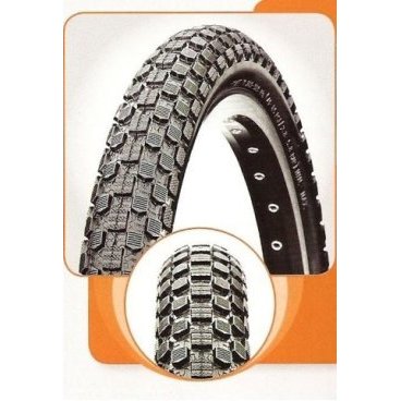 Велопокрышка CST C1382N, 20x1.95 черная TB29625000 Велопокрышка CST C1382N, 20x1.95 черная TB29625000Велопокрышки<br>Покрышка CST C1382N, 20 дюймов, ширина 1.95<br> <br>Ровный мелкий протектор квадратиками дает хороший накат на асфальте и отлично держит парковый грунт, отличный вариант для велосипедов городского типа, детских и прогулочных.<br> <br>вес 740 грамм<br> <br>Артикул TB29625000<br>