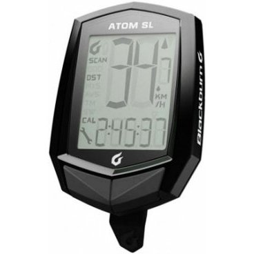 Велокомпьютер Blackburn Atom SL проводной, 9 функций, черный, BB2025650 Велокомпьютер Blackburn Atom SL проводной, 9 функций, черный, BB2025650Велокомпьютеры<br>BlackBurn Atom SL BB2025650 это проводной велокомпьютер, показания которого включают текущую, среднюю и максимальную скорости, а также километраж за одну поездку. Единовременно на экране отображаются 2 измерения. Благодаря небольшому размеру велокомпьютер не мешает во время езды и экономит место на руле. Данная модель подходит для любого вида велоспорта - гонки на шоссе, кросс-кантри, даунхилл, походы, прогулочное катание.<br><br><br><br> Тип: велокомпьютер<br> Материал: Пластик<br> Большой двухстрочный экран: есть<br> Установка: на руль/вынос руля<br>Время езды, часы в форматах 12/24<br> Функции: текущая скорость, средняя скорость, максимальная скорость, километраж за одну поездку, часы (12/24), индикатор относительно средней скорости, автоматическое сканирование, спящий режим<br> Размеры (ДхШхВ): 56 х 15,2 х 40 мм<br> Вес: 70 г<br>
