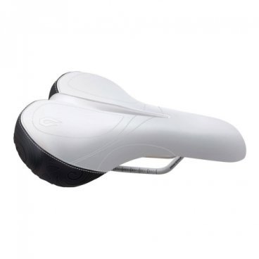 Седло велосипедное Blackburn Sport Trail женское, комфорт белое BB2027521 Седло велосипедное Blackburn Sport Trail женское, комфорт белое BB2027521Седла для велосипедов<br>Седло женское Blackburn Sport Trail<br><br>Особенности:<br><br> - разработано специально для женщин<br><br> - оптимально для ровной, городской посадки<br><br> - комфортная база Flexure3 эффективно поглащает удары и вибрации<br><br> - набивка из пены с эффектом памяти<br><br> - длинные стальные рамки для лучшей регулировки<br>- размер: ширина 20 см, длина 25 см.<br><br>вес: 569г<br><br>цвет: белый<br>Артикул BB2027521<br>