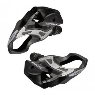 Педали для велосипеда Shimano PD-R550, без отражателей, с шипами, черные, EPDR550G Педали для велосипеда Shimano PD-R550, без отражателей, с шипами, черные, EPDR550GПедали для велосипедов<br>Педали, PD-R550, без отражателей, с шипами,цвет черный, индивидуальная упаковка<br>ДЛЯ ШИРОКОГО КРУГА ВЕЛОСИПЕДИСТОВ<br>-Больше участок зацепления для более быстрого застегивания<br>-Композитный корпус<br>- Сверхширокая платформа для максимально эффективной <br>передачи энергии<br>- Долговечная пластина корпуса из нержавеющей стали снижает<br>изгиб и износ корпуса педали<br>- Широкая база подшипников для стабильного, равномерного <br>распределения нагрузки<br>- Производитель Shimano<br>- Традиционное качество и дизайн SHIMANO<br>- Вес 310 гр.<br>