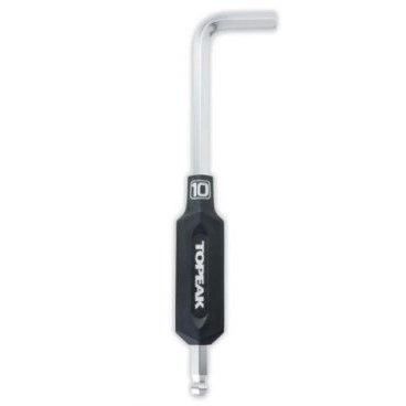 Шестигранный ключ TOPEAK Duohex Tool 10mm (14г, TPS-SP04) Шестигранный ключ TOPEAK Duohex Tool 10mm (14г, TPS-SP04)Велоинструменты<br>профессиональный инструмент<br>двухсторонний шестигранник: 10мм<br>материал инструмента: хромованадиевая сталь<br>эргономичная пластиковая ручка<br>размер: 23.5 х 6.6 х 2.1см<br>вес: 207г<br>