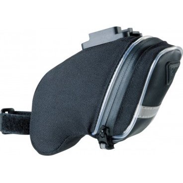 Подседельная велосумка TOPEAK AeroWedge iGlow, 0.5W (TIG-AW01) Подседельная велосумка TOPEAK AeroWedge iGlow, 0.5W (TIG-AW01)Велосумки<br>Сумка подседельная Topeak AeroWedge iGlow, 0.5W со светящейся окантовкой. Это легкая и удобная сумка со встроенным светодиодом. Аэродинамическая форма, система быстрого крепления QuickClick™. Батарейки: 2x CR2032 Размер: 15 x 5.5 x 15 см<br>Объем: 0.8 л<br>Вес: 98 грамм<br>