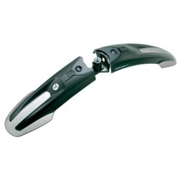 Крыло переднее TOPEAK Defender M1 Front W/Additional Adapter For Tapered Steerer Tubes (TC9617) Крыло переднее TOPEAK Defender M1 Front W/Additional Adapter For Tapered Steerer Tubes (TC9617)Крылья для велосипедов<br>Крыло Topeak Defender M1 дает максимально эффективную защиту от грязи! В сочетании со стильным, спортивным и современным дизайном, практичные крылья Topeak пригодятся райдерам, котрые предпочитают длительные туристические заезды, не образая внимания на капризы погоды! Профессиональное переднее крыло с уникальной системой быстрой фиксации на любой вилке, включая модели с задним расположением тормозной арки. Крыло сделано по инновационной технологии из двухкомползитного пластка. Этот материал не боится ударов, хорошо изгибается и легко чистится от грязи за счёт качественной полировки внутренней поверхности. Полированная поверхность не только легко чистится, но также препятствует налипанию грязи с внутренней стороны. <br>Вес: 190 грамм.<br>