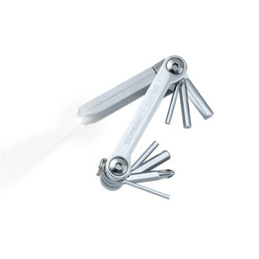 Мультитул TOPEAK Lumitool 7 (7 функций, TT2549) Мультитул TOPEAK Lumitool 7 (7 функций, TT2549)Велоинструменты<br>Набор TOPEAK Lumi Tool 7, 7 функций с фонарем и чехлом<br>