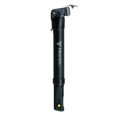 Насос пластиковый корпус TOPEAK Peakini II Master Blaster (TPKN-2) Насос пластиковый корпус TOPEAK Peakini II Master Blaster (TPKN-2)Велосипедный насос<br>Легкий (всего 132 грамма!) насос с универсальной головкой для всех типов ниппелей, которые можно встретить на велосипеде. Резиновый пыльник защищает клапан от попадания дорожной грязи. Удобная T-образная ручка.<br><br>Характеристики:<br>Для ниппелей: <br>Presta/ Schrader/ Dunlop<br>Материал: <br>пластик<br>Давление:90 psi / 6 атм <br>В комплекте: <br>боковое крепление к раме, пыльник-заглушка <br>Размер:27.5 x 5 x 3.2 см <br>Вес:132 гр<br>