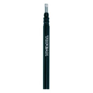 Наконечник-удлиннитель для насоса TOPEAK Presta Valve Extender XL (TFV-02) Наконечник-удлиннитель для насоса TOPEAK Presta Valve Extender XL (TFV-02)Велосипедный насос<br>Удлинитель велониппеля для высокопрофильных шоссейных, трековых и разделочных ободов. Высота обода от 60 до 90 мм. Фрезерованный дюралюминиевый корпус, кольцевые уплотнители. <br><br><br>Характеристики:<br>Размер:7.5 x 0.7 x 0.7 см<br>Вес:6.4 гр<br>