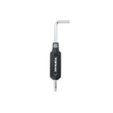 Шестигранный ключ TOPEAK Duohex Tool 6mm (14г, TPS-SP02) Шестигранный ключ TOPEAK Duohex Tool 6mm (14г, TPS-SP02)Велоинструменты<br>профессиональный инструмент<br>двухсторонний шестигранник: 6мм<br>материал инструмента: хромованадиевая сталь<br>эргономичная пластиковая ручка<br>