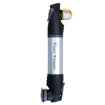 Насос TOPEAK Two Timer TTT-2 Насос TOPEAK Two Timer TTT-2Велосипедный насос<br>Самый быстрый и самый ленивый насос с баллоном углекислого газа. Минимум мех. движений - максимум эффективности. Рекомендуем для использования в гонках, когда даже с пробитой камерой можно оперативно догнать соперника.К тому же, если у вас закончился баллон можно споконо накачаться обычным насосом - он расположен с противоположной стороны баллона.<br>Баллоны - стандарные -16-тиграммовые.<br>Максимальное давление - 8 БАР.<br>Индикатор давления.<br>Монтажный комплект.<br>