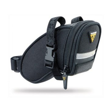 Подседельная велосумка TOPEAK Aero Wedge Pack, крепление на липучке, большая, TC2262B Подседельная велосумка TOPEAK Aero Wedge Pack, крепление на липучке, большая, TC2262BВелосумки<br>Материал: 1200 Denier Polyester<br><br>Объем: 0.41 л<br><br>Вес: 85 г<br><br>Габариты (ДxШxВ) 16 x 8 x 7.5 см<br><br>Дополнительно: 3M™ Reflective Strip Safety Light Clip<br><br>Крепление на липучке<br>
