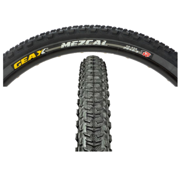 Покрышка велосипедная GEAX Mezcal II, TNT, 26x2.1, 112.3MC.32.54.611HD Покрышка велосипедная GEAX Mezcal II, TNT, 26x2.1, 112.3MC.32.54.611HDВелопокрышки<br>Велосипедная покрышка Geax Mezcal II, TNT, 26x2.1 обеспечивает превосходное сцепление с дорожным покрытием на крутых виражах.<br>Характеристики:<br><br>Вес: 630 г.<br><br>Размер: 26 x 2.1 см.<br><br>MTB<br><br>Борт покрышки: бескамерная, TNT<br><br>Применение: кросс-кантри, фрирайд<br><br>Диаметр: 26 дюймов<br>