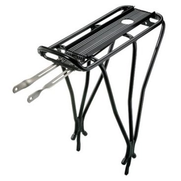 Багажник TOPEAK BabySeat Rack, под 26 колёса с ободным тормозом, для детского кресла, TCS2016 Багажник TOPEAK BabySeat Rack, под 26 колёса с ободным тормозом, для детского кресла, TCS2016Багажники для велосипеда<br>Багажник из алюминиевых полых труб, котрорые выдерживают нагрузку 25 кг. Технология QuickTrack™ подходит для быстрого монтажа всех туристических сумок из серии Topeak MTX TrunkBags. На этот багажник можно с легкостью и без всяких инструментов установить детское велокресло Topeak BabySeat™ в котором Ваш ребенок будет в полной безопасности.<br>Максимально выдерживемая нагрузка 25 кг;<br>Стиль крепления: на стоки рамы;<br>Материал: 6061 T-6 Алюминиевые трубы;<br>Совместимость с вело сумками MTX QuickTrack™ System;<br>Дополнительные технологии:Solid Fender Top, RedLite Mount, Tail Light Mount;<br>Вес: 580 грамм;<br><br>TCS2016<br>