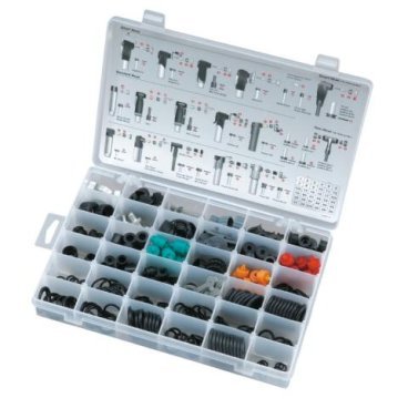 Набор запчастей TOPEAK Pump Rebuild Kit, PK-PBOX Набор запчастей TOPEAK Pump Rebuild Kit, PK-PBOXВелоинструменты<br>Набор запчастей TOPEAK Pump Rebuild Kit, содержит все необходимое для ремонта и обслуживания линейки насосов TOPEAK. В комплекте идет удобный кейс для хранения и переноски. Это расширенная модификация. <br><br><br> Вес: 100 г<br>