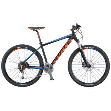Горный велосипед Scott Aspect 730 2016 Горный велосипед Scott Aspect 730 2016Горные (MTB)<br>Scott Aspect 730 2016<br>армония во всём. Scott Aspect 730 (2016) отлично сбалансированный горный байк среднего класса, который подойдет для ежедневного использования, достаточно надежен для походов выходного дня и не обременит ваш кошелек в случае необходимости замены деталей. За счет чего этот вел так хорош, алюминиевая рама и компоненты от фирм с богатой историей, новейшие технологии и строгий контроль качества, вот что такое велосипед Scott. <br><br><br><br><br><br><br>Общие характеристики<br><br><br>Модель<br>2016 года<br><br><br>Тип<br>для взрослых<br><br><br>Область применения<br>горный (MTB), кросс-кантри<br><br><br>Вес велосипеда<br>14.2 кг<br><br><br>Рама, вилка<br><br><br>Материал рамы<br>алюминиевый сплав<br><br><br>Размеры рамы<br>14.0, 15.55, 17.32, 18.89, 20.86<br><br><br>Амортизация<br>Hard tail (с амортизационной вилкой)<br><br><br>Наименование мягкой вилки<br>SR Suntour XCR-RL-R 27.5<br><br><br>Конструкция вилки<br>пружинно-масляная<br><br><br>Уровень мягкой вилки<br>спортивный <br><br><br>Ход вилки<br>100 мм<br><br><br>Регулировки вилки<br>жесткости пружины, скорости обратного хода, блокировка хода<br><br><br>Другие регулировки<br>Remote Lockout<br><br><br>Конструкция рулевой колонки<br>безрезьбовая<br><br><br>Колеса<br><br><br>Диаметр колес<br>27.5 дюймов<br><br><br>Наименование покрышек<br>Kenda Slant 6, 27.5x2.1, 30TPI<br><br><br>Наименование ободов<br>Syncros X-37 Disc<br><br><br>Материал обода<br>алюминиевый сплав<br><br><br>Двойной обод<br>есть<br><br><br>Торможение<br><br><br>Наименование переднего тормоза<br>Shimano BR-M355, 180mm<br><br><br>Тип переднего тормоза<br>дисковый гидравлический<br><br><br>Уровень переднего тормоза<br>спортивный<br><br><br>Наименование заднего тормоза<br>Shimano BR-M355, 180mm<br><br><br>Тип заднего тормоза<br>дисковый гидравлический<br><br><br>Уровень заднего тормоза<br>спортивный<br><br><br>Возможность крепления дискового тормоза<br>рама, вилка, втулки<br><br><br>Трансмиссия<br><br><br>Количество скоростей<br>27<br><br><br>Уровень заднего переключателя<br>спортивный<br><br><br>Наименование заднего переключателя<br>Shimano Deore RD-M592<br><br><br>Уровень переднего переключателя<br>прогулочные<br><br><br>Наименование переднего переключателя<br>Shimano Acera FD-M3000, 31.8mm Clamp<br><br><br>Уровень манеток<br>прогулочные<br><br><br>Наименование манеток<br>Shimano Altus SL-M370 RapidFire Plus<br><br><br>Конструкция манеток<br>триггерные двухрычажные<br><br><br>Уровень каретки<br>прогулочные<br><br><br>Наименование каретки<br>Shimano BB-ES300<br><br><br>Конструкция каретки<br>неинтегрированная<br><br><br>Тип посадочной части вала каретки<br>Octalink<br><br><br>Уровень кассеты<br>прогулочные<br><br><br>Наименование кассеты<br>Shimano Altus CS-HG200-9, 11-34T<br><br><br>Количество звезд в кассете<br>9<br><br><br>Количество звезд системы<br>3, число зубьев 40-30-22<br><br><br>Конструкция педалей<br>классическая<br><br><br>Руль<br><br><br>Конструкция руля<br>изогнутый<br>