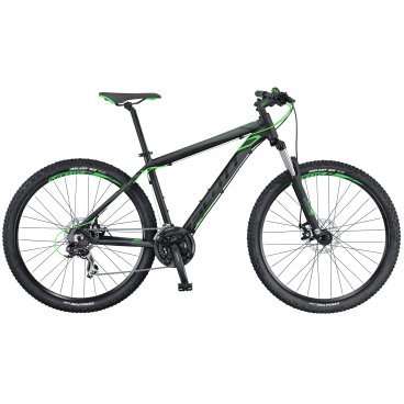 Горный велосипед Scott Aspect 770 2016 Горный велосипед Scott Aspect 770 2016Горные (MTB)<br>Scott Aspect 770 2016<br>Новый Scott Aspect - это легкий хардтейл для маунтинбайка, разработанный с учетом передовых технологий компании Scott. Его новая алюминиевая рама, в совокупности с компонентами Syncros предлагают высокий уровень надежности и комфорта. Scott Aspect 770 - доступный по цене хардтейл с колесами 27.5 дюймов для начинающих велосипедистов, предпочитающих катание по бездорожью.<br><br><br><br><br><br><br>Общие характеристики<br><br><br>Модель<br>2016 года<br><br><br>Тип<br>для взрослых<br><br><br>Область применения<br>горный (MTB), кросс-кантри<br><br><br>Вес велосипеда<br>13.8 кг<br><br><br>Рама, вилка<br><br><br>Материал рамы<br>алюминиевый сплав<br><br><br>Размеры рамы<br>14.0, 15.55, 17.32, 18.89, 20.86<br><br><br>Амортизация<br>Hard tail (с амортизационной вилкой)<br><br><br>Наименование мягкой вилки<br>HL Zoom 565-27.5<br><br><br>Конструкция вилки<br>пружинно-эластомерная<br><br><br>Уровень мягкой вилки<br>начальный<br><br><br>Ход вилки<br>100 мм<br><br>Конструкция рулевой колонки<br>безрезьбовая<br><br><br>Колеса<br><br><br>Диаметр колес<br>27.5 дюймов<br><br><br>Наименование покрышек<br>Kenda Slant 6, 27.5x2.1, 30TPI<br><br><br>Наименование ободов<br>Syncros X-37 Disc<br><br><br>Материал обода<br>алюминиевый сплав<br><br><br>Двойной обод<br>есть<br><br><br>Торможение<br><br><br>Наименование переднего тормоза<br>Tektro SCM-02, 160mm<br><br><br>Тип переднего тормоза<br>дисковый механический<br><br><br>Уровень переднего тормоза<br>прогулочный<br><br><br>Наименование заднего тормоза<br>Tektro SCM-02, 160mm<br><br><br>Тип заднего тормоза<br>дисковый механический<br><br><br>Уровень заднего тормоза<br>прогулочный<br><br><br>Возможность крепления дискового тормоза<br>рама, вилка, втулки<br><br><br>Трансмиссия<br><br><br>Количество скоростей<br>21<br><br><br>Уровень заднего переключателя<br>начальный<br><br><br>Наименование заднего переключателя<br>Shimano Tourney RD-TX35<br><br><br>Уровень переднего переключателя<br>начальный<br><br><br>Наименование переднего переключателя<br>Shimano Tourney FD-TX50, 31.8mm Clamp<br><br><br>Уровень манеток<br>начальные<br><br><br>Наименование манеток<br>Shimano ST-EF41-7 EZ-Fire Plus<br><br><br>Конструкция манеток<br>триггерные двухрычажные<br><br><br>Уровень каретки<br>прогулочные<br><br><br>Наименование каретки<br>Shimano BB-UN100 Cartridge<br><br><br>Конструкция каретки<br>неинтегрированная<br><br><br>Тип посадочной части вала каретки<br>квадрат<br><br><br>Уровень кассеты<br>начальные<br><br><br>Наименование кассеты<br>Shimano MF-TZ21-7, 14-28T<br><br><br>Количество звезд в кассете<br>7<br><br><br>Количество звезд системы<br>3, число зубьев 42-34-24<br><br><br>Конструкция педалей<br>классическая<br><br><br>Руль<br><br><br>Конструкция руля<br>изогнутый<br>