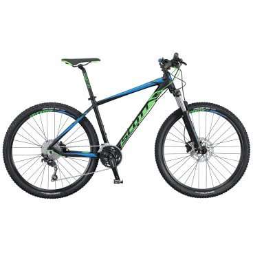 Горный велосипед Scott Aspect 920 2016 Горный велосипед Scott Aspect 920 2016Горные (MTB)<br>Scott Aspect 920 2016<br>Горный найнер Scott Aspect 920 2016, от компании Scott. Легендарный американский производитель, потрясающая алюминиевая рама которая проверяется тысячами энтузиастов и постоянно модернизируется. Модель отличается хорошим накатом, достаточно легким весом, а так же не плохим навесным оборудованием.<br><br><br><br><br><br><br>Общие характеристики<br><br><br>Модель<br>2016 года<br><br><br>Тип<br>для взрослых<br><br><br>Область применения<br>горный (MTB), кросс-кантри<br><br><br>Вес велосипеда<br>14.3 кг<br><br><br>Рама, вилка<br><br><br>Материал рамы<br>алюминиевый сплав<br><br><br>Размеры рамы<br>15.55, 17.32, 18.89, 20.86, 22.83<br><br><br>Амортизация<br>Hard tail (с амортизационной вилкой)<br><br><br>Наименование мягкой вилки<br>SR Suntour XCR-RL-R 29<br><br><br>Конструкция вилки<br>пружинно-масляная<br><br><br>Уровень мягкой вилки<br>спортивный<br><br><br>Ход вилки<br>100 мм<br><br><br>Регулировки вилки<br>жесткости пружины, скорости обратного хода, блокировка хода<br><br><br>Другие регулировки<br>Remote Lockout<br><br>Конструкция рулевой колонки<br>безрезьбовая<br><br><br>Колеса<br><br><br>Диаметр колес<br>29 дюймов<br><br><br>Наименование покрышек<br>Kenda Slant 6, 29x2.2, 30TPI<br><br><br>Наименование ободов<br>Syncros X-39 Disc<br><br><br>Материал обода<br>алюминиевый сплав<br><br><br>Двойной обод<br>есть<br><br><br>Торможение<br><br><br>Наименование переднего тормоза<br>Shimano BR-M396, 180mm<br><br><br>Тип переднего тормоза<br>дисковый гидравлический<br><br><br>Уровень переднего тормоза<br>спортивный<br><br><br>Наименование заднего тормоза<br>Shimano BR-M396, 180mm<br><br><br>Тип заднего тормоза<br>дисковый гидравлический<br><br><br>Уровень заднего тормоза<br>спортивный<br><br><br>Возможность крепления дискового тормоза<br>рама, вилка, втулки<br><br><br>Трансмиссия<br><br><br>Количество скоростей<br>30<br><br><br>Уровень заднего переключателя<br>спортивный<br><br><br>Наименование заднего переключателя<br>Shimano Deore RD-M610-SGS Shadow<br><br><br>Уровень переднего переключателя<br>спортивный<br><br><br>Наименование переднего переключателя<br>Shimano Deore FD-M610, 31.8mm Clamp<br><br><br>Уровень манеток<br>спортивные<br><br><br>Наименование манеток<br>Shimano Deore SL-M610 RapidFire Plus<br><br><br>Конструкция манеток<br>триггерные двухрычажные<br><br><br>Уровень каретки<br>прогулочные<br><br><br>Наименование каретки<br>Shimano BB-ES300<br><br><br>Конструкция каретки<br>неинтегрированная<br><br><br>Тип посадочной части вала каретки<br>Octalink<br><br><br>Уровень кассеты<br>спортивные<br><br><br>Наименование кассеты<br>Shimano CS-HG50-10, 11-36T<br><br><br>Количество звезд в кассете<br>10<br><br><br>Количество звезд системы<br>3, число зубьев 40-30-22<br><br><br>Конструкция педалей<br>классическая<br><br><br>Руль<br><br><br>Конструкция руля<br>изогнутый<br>